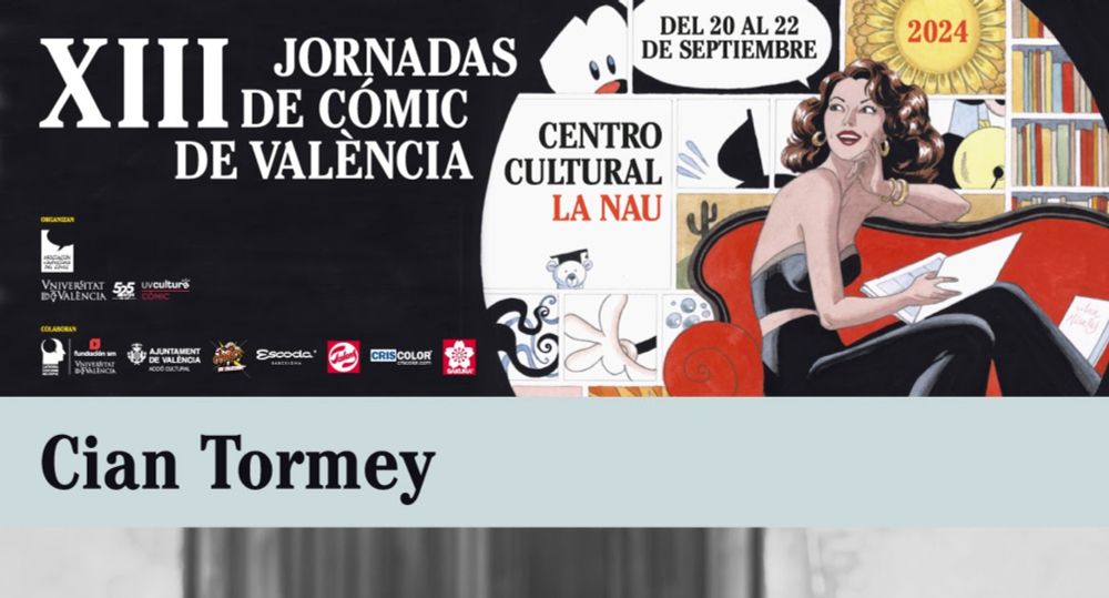 XIII Jornadas de Cómic de Valencia: Cian Tormey