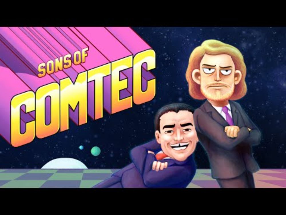 SONS OF COMTEC book trailer · Order it now on Kickstarter!