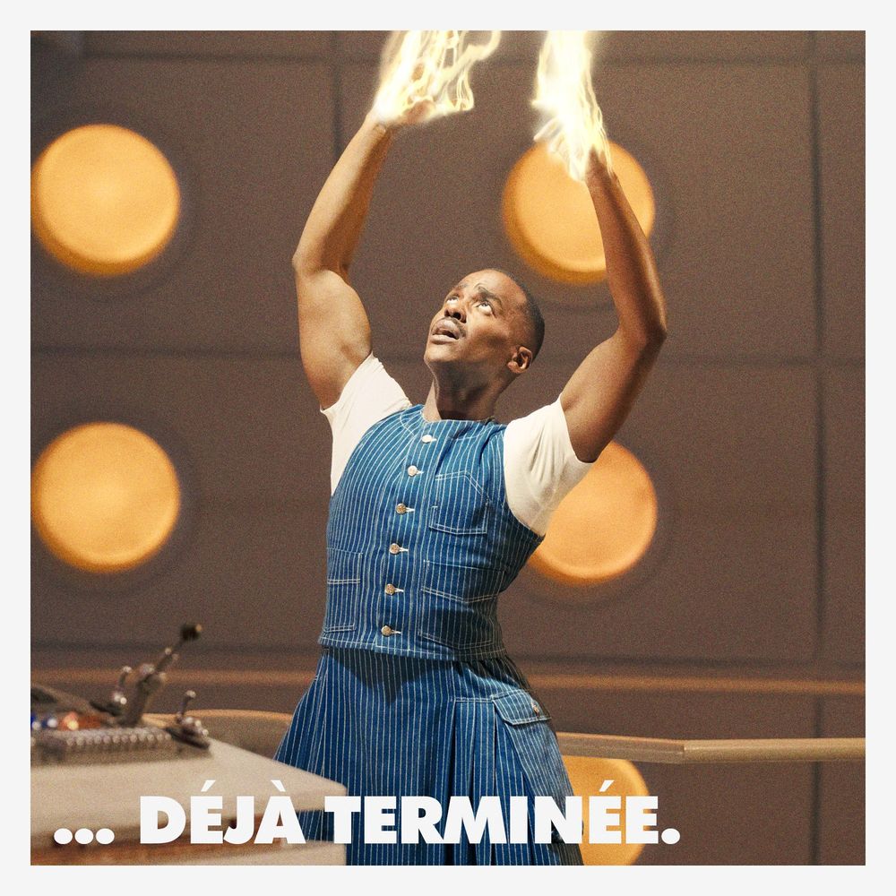 ... déjà terminée.