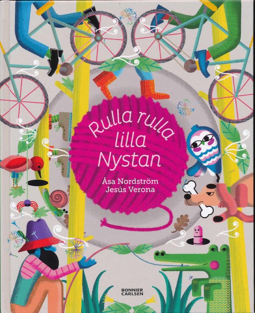 Book cover for Rulla, rulla lilla Nystan
By Åsa Nordström and Jesus Verona