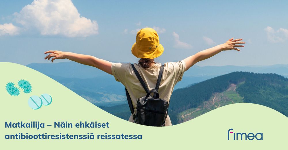 Matkailija - Näin ehkäiset antibioottiresistenssiä reissatessa.