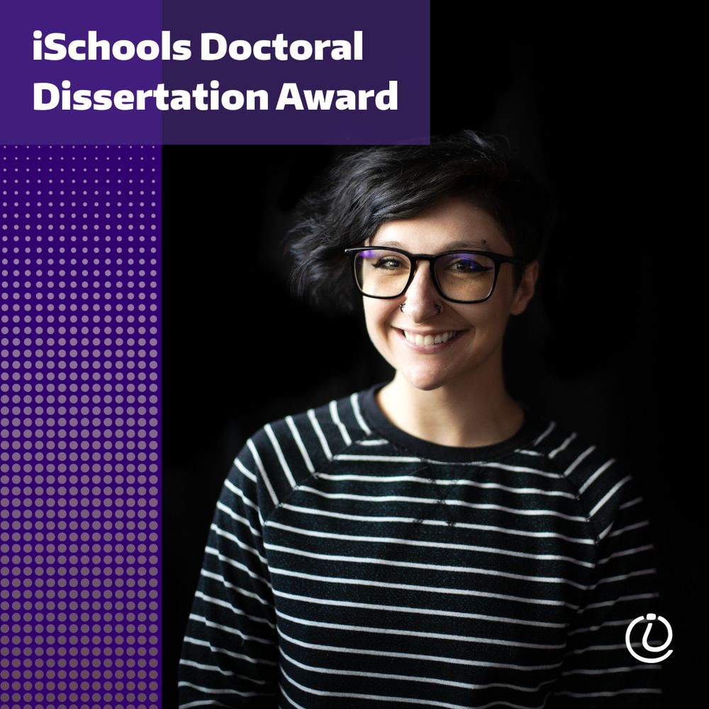 Image of Yim Register and text that says 'iSchools Doctoral Dissertation Award'