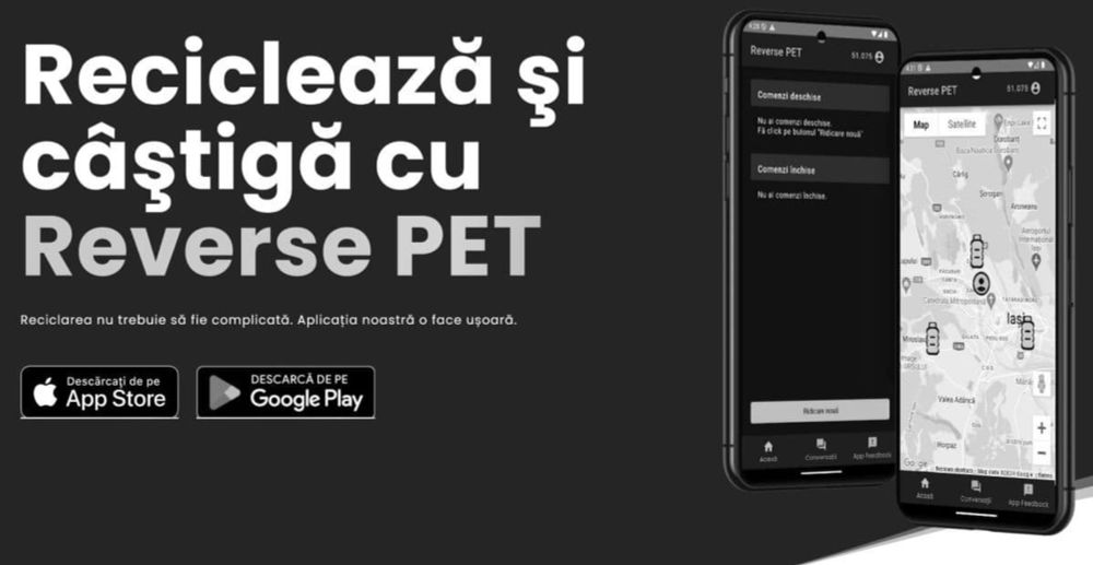 Reverse PET: Aplicația care revoluționează reciclarea prin tehnologie și recompense - Blog de Olivian Breda