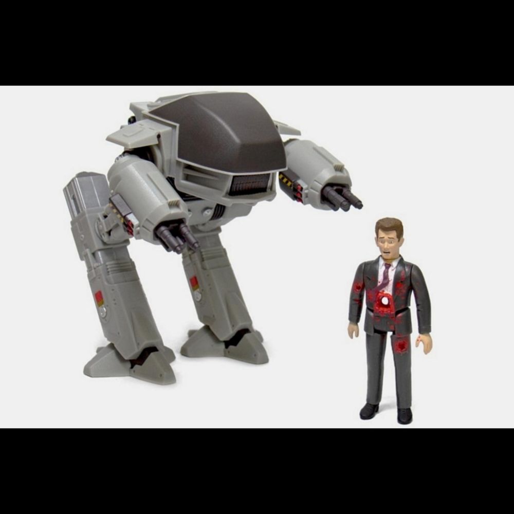 Super7 RoboCop ED-209 and Mr. Kinney ReAction Figure Set