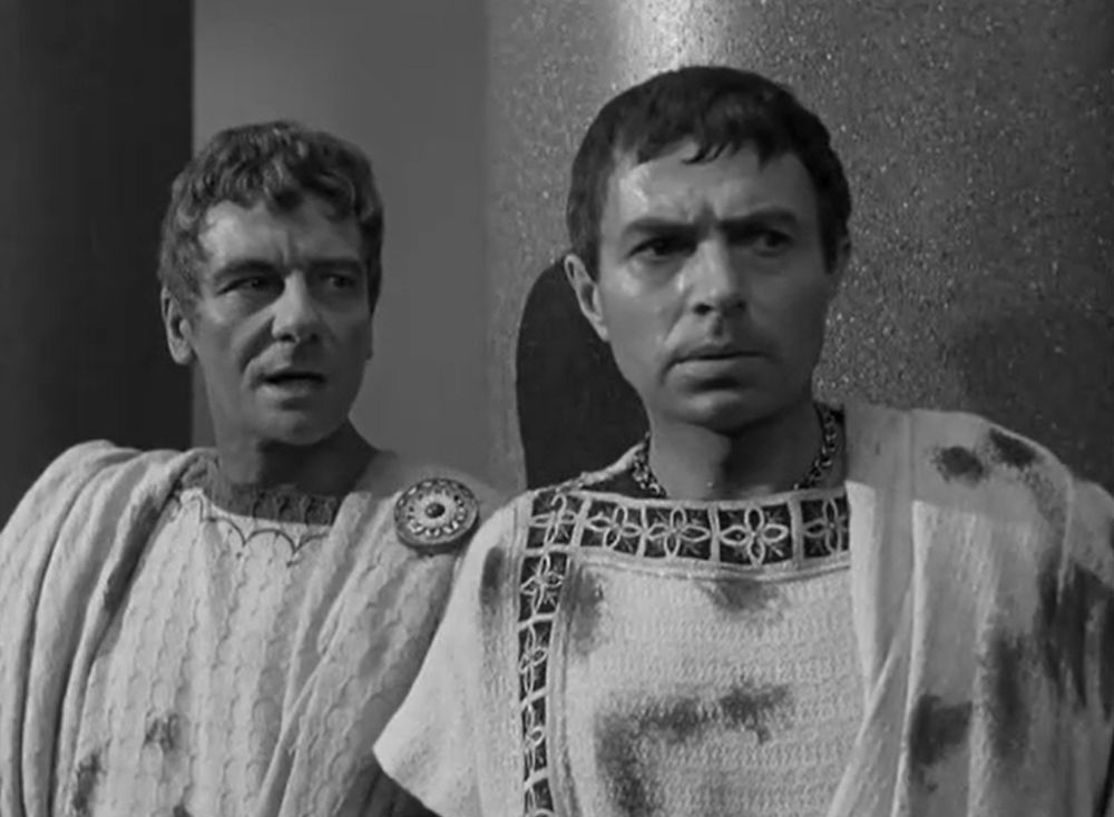 James Mason as Brutus from the 1953 movie Julius Caesar