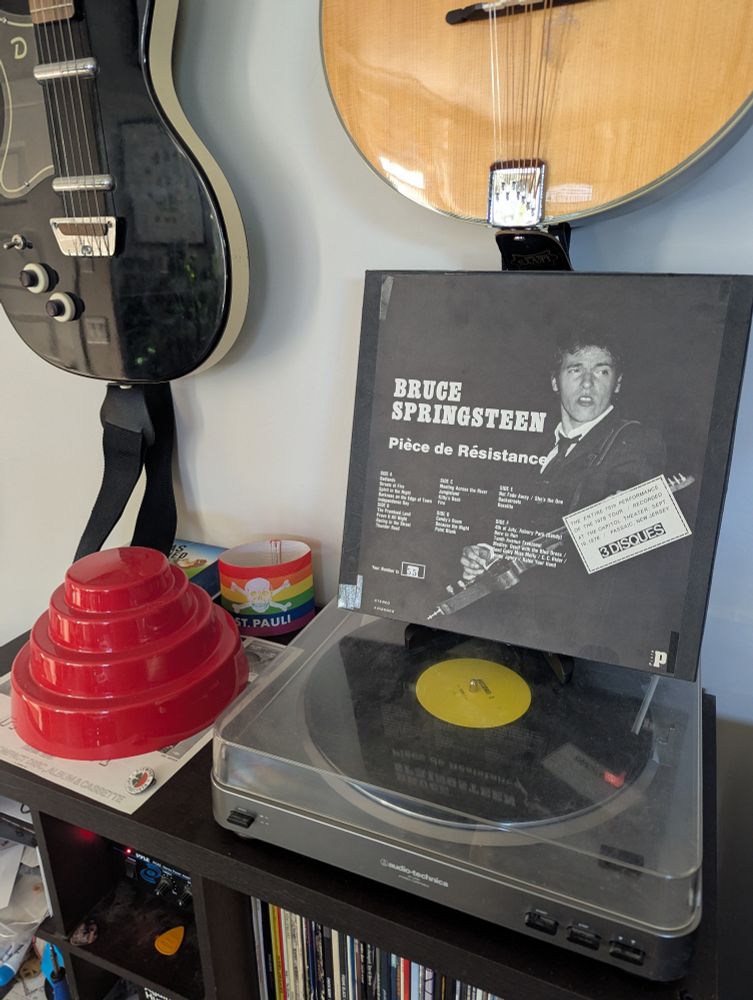 Bruce Springsteen's Piéce de Résistance on the turntable 