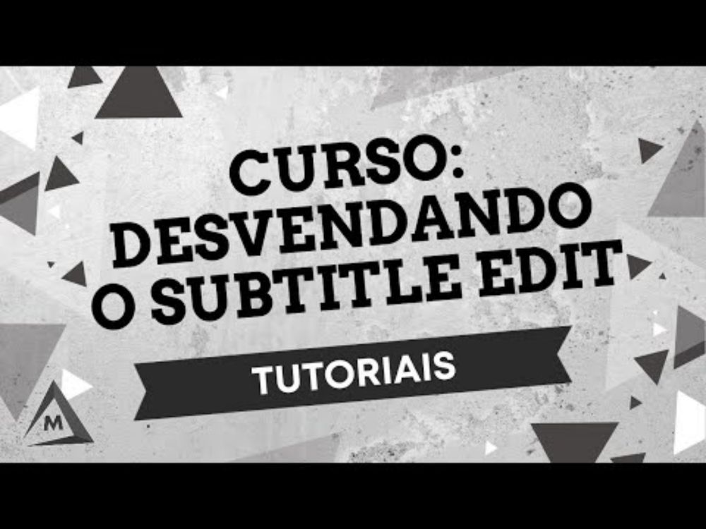 Curso: "Desvendando o Subtitle Edit" - YouTube