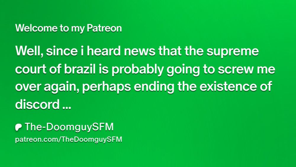 Welcome to my Patreon | The-DoomguySFM