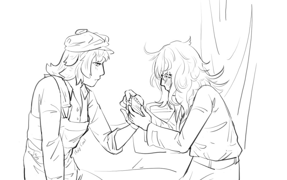 Eira and Anya, romance 