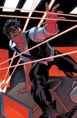 Sunspot from the pages of The New Avengers #14. Cuz Sunspot in a suit is the best Sunspot. Art by Paco Medina