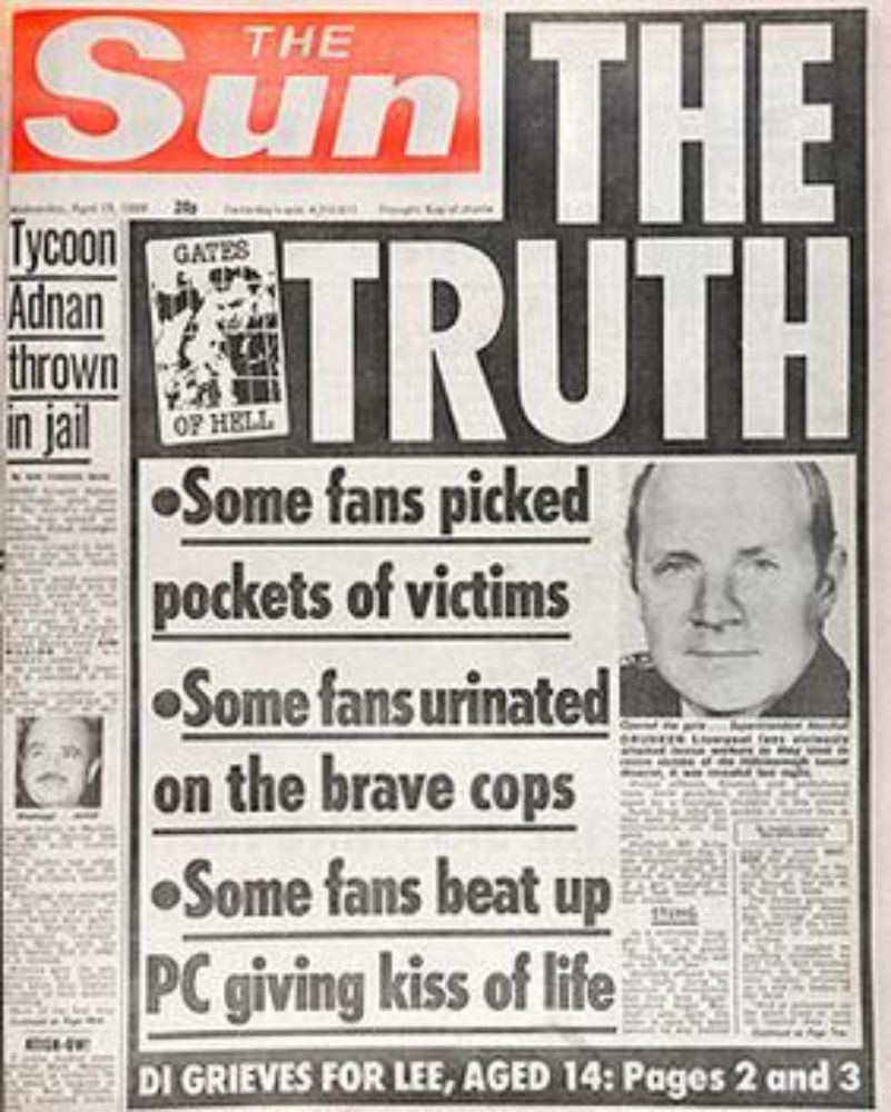 Coverage of the Hillsborough disaster by The Sun - Wikipedia