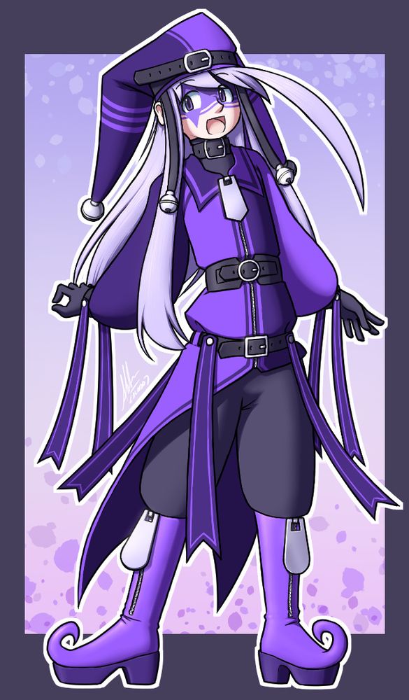 Alodo redesigned as a jester