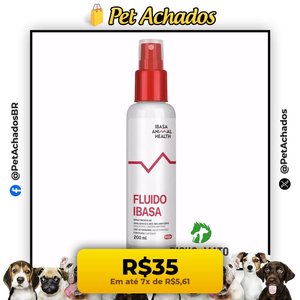 Fluido Muscular Spray Ibasa 200ml - Anti-Inflamatório e Analgésico Tópico