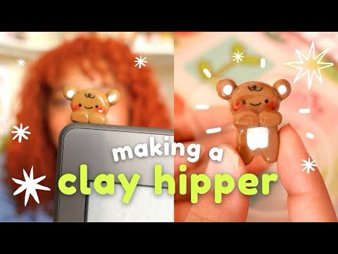 making a clay hipper for my kindle 📖 + my reading reccs 📚