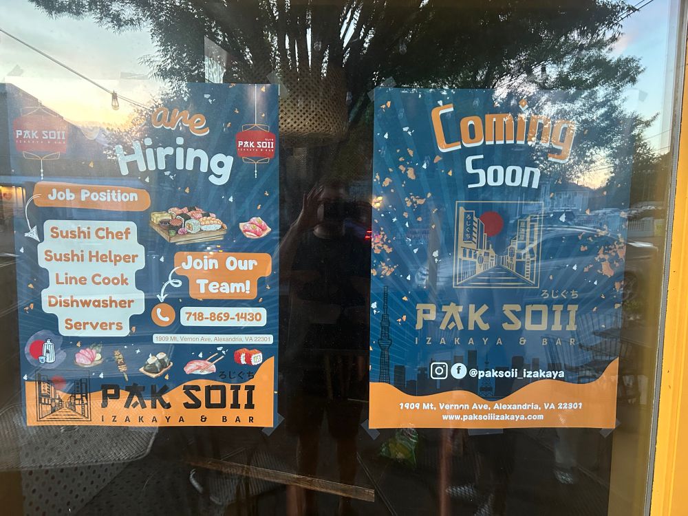 Coming soon: pak soii izakaya