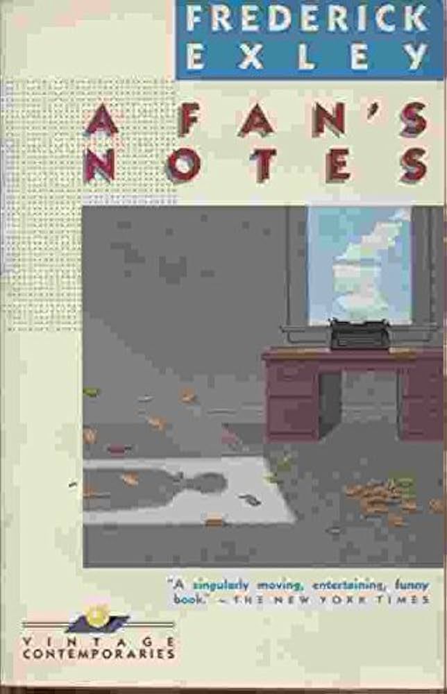 The cover of the Vintage Contemporaries edition of Frederick Exley's A Fan's Notes