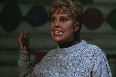 Pamela Voorhees looking crazy