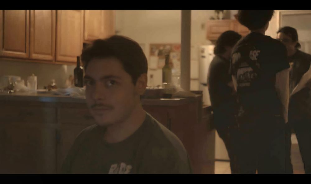 Me, caught off guard by camera, but a handsome dashing latin man