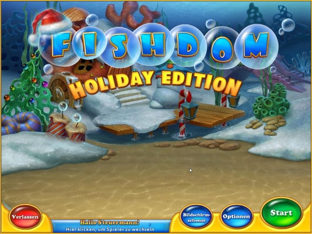 Fishdom: Holiday Edition in game screenshot