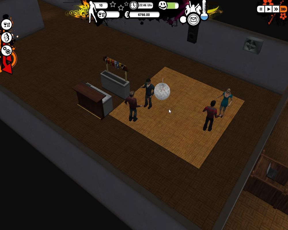 Disco Tycoon in game screenshot