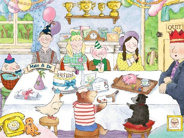 The Jolly Postman's Party in game screenshot