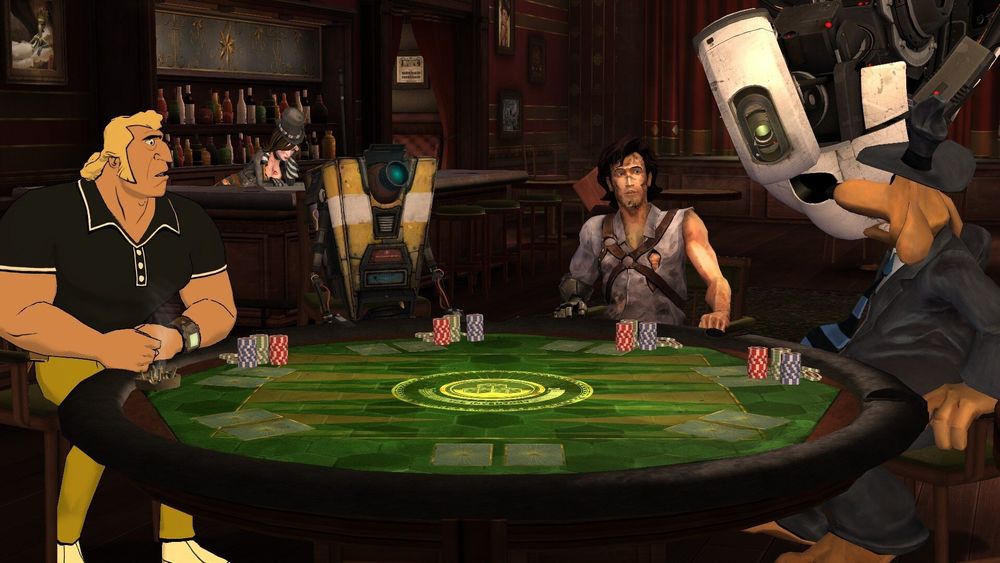 Poker Night 2 in game screenshot