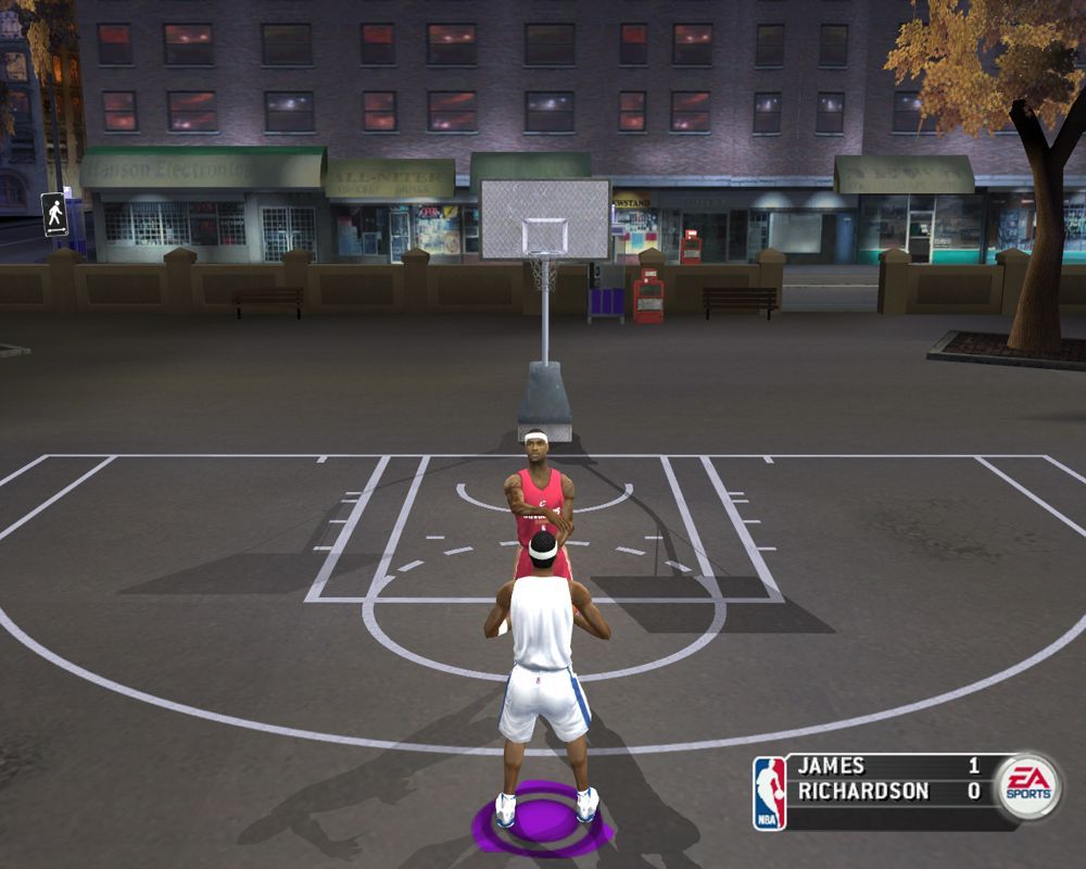 NBA Live 2004 in game screenshot