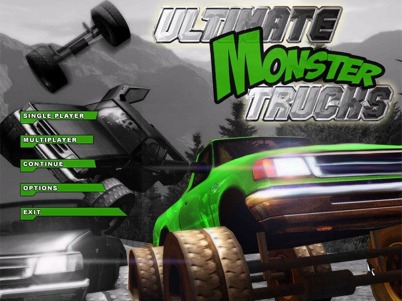 Ultimate Monster Trucks in game screenshot