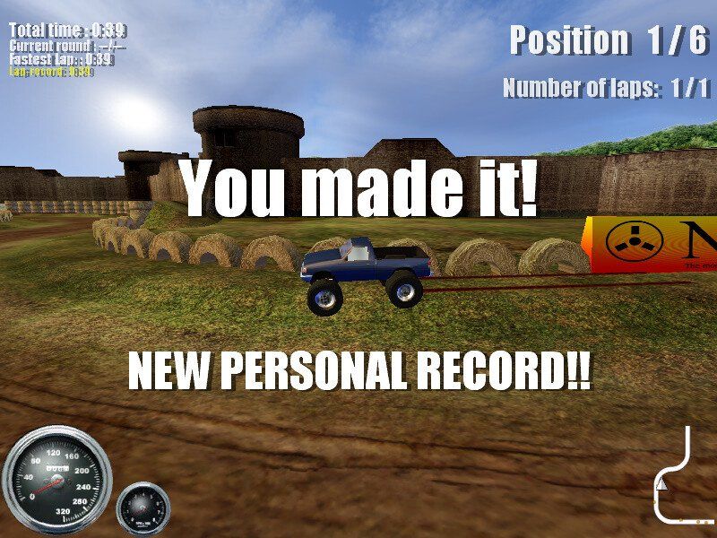Ultimate Monster Trucks in game screenshot