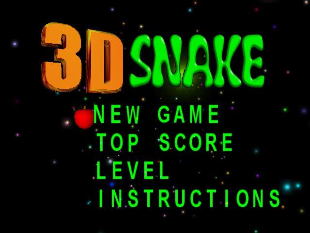 3D Snake in game screenshot