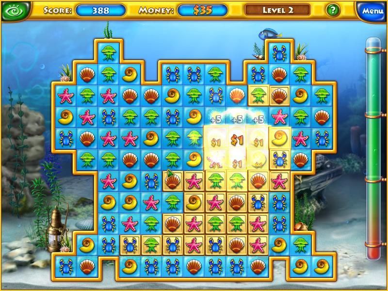 Fishdom in game screenshot