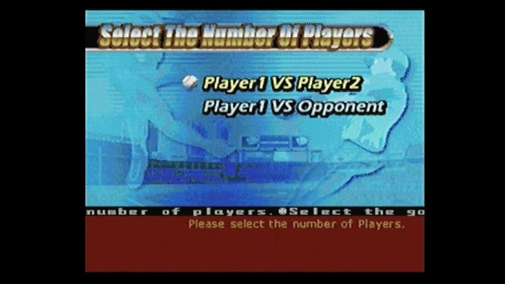 XaviX BASEBALL in game screenshot