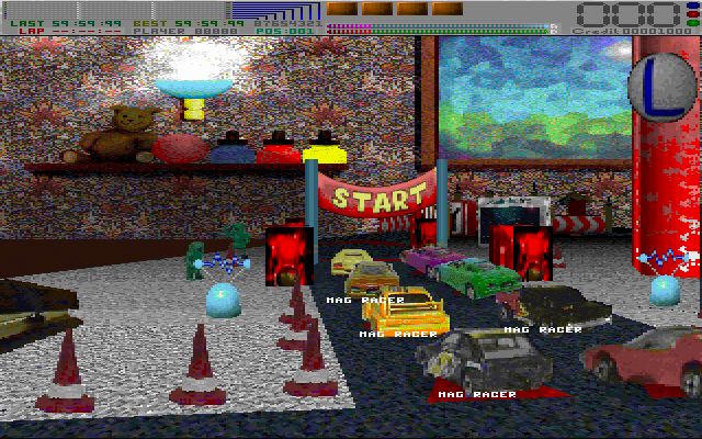 Mag Racer in game screenshot