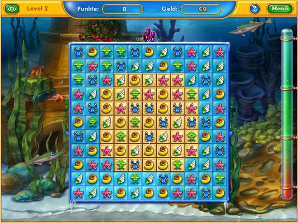 Fishdom: Holiday Edition in game screenshot