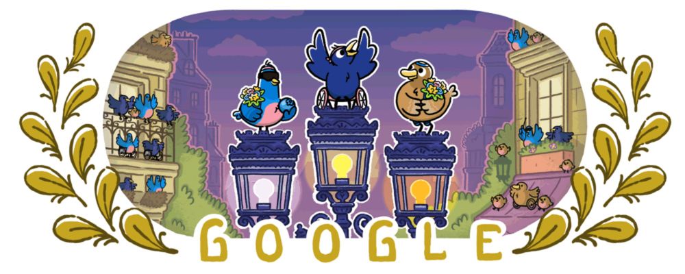 Paris Games September Conclude! Doodle - Google Doodles