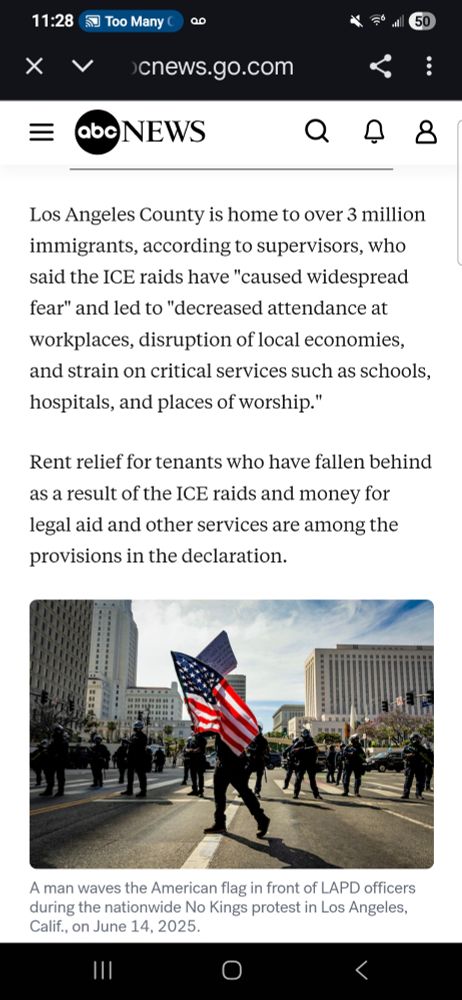 Rent relief for tenants who have fallen behind as a result of the ICE raids and money for legal aid and other services are among the provisions in the declaration.