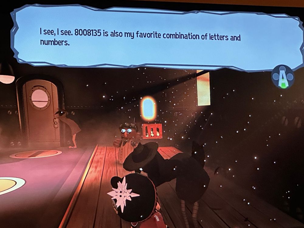 I see, I see. 8008135 is also my favorite combination of letters and numbers.