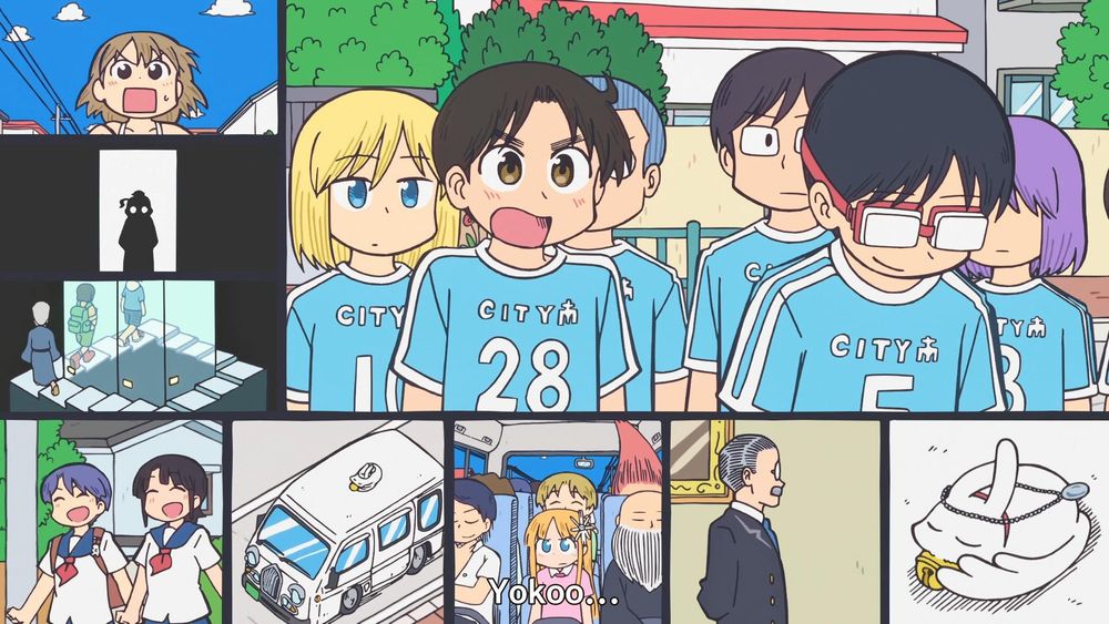 CITY the Animation Episode 5 Screenshot:
features 9 different PoVs at the same time