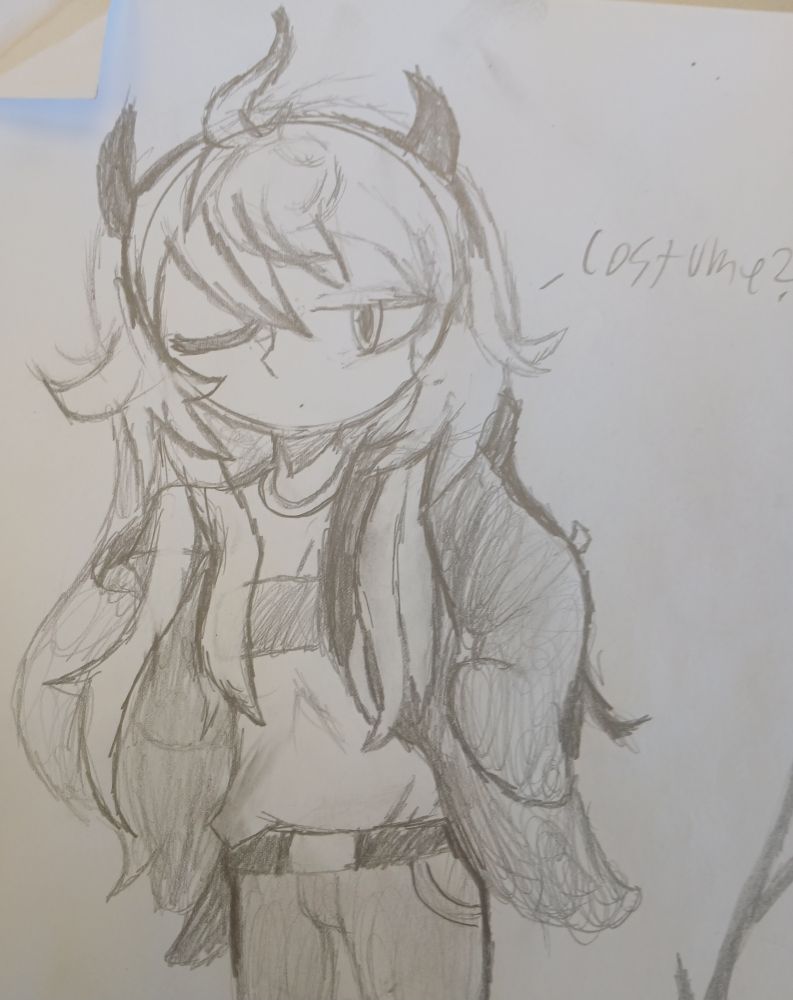 Valkirye most likely doesn't celebrate Halloween, so she doesn't get an over the top outfit 