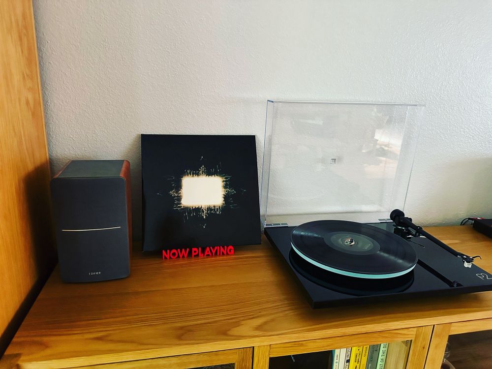 Tool ænima vinyl record and player