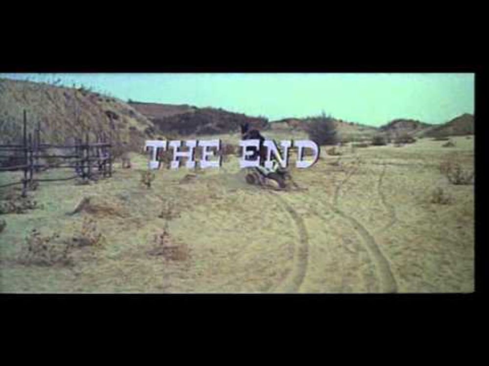 They Call Me Trinity (1970) (Bud Spencer & Terence Hill) End Credits (480p)