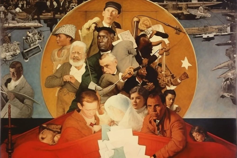 3rd remix: by Norman Rockwell --style raw --s 50 --ar 3:2