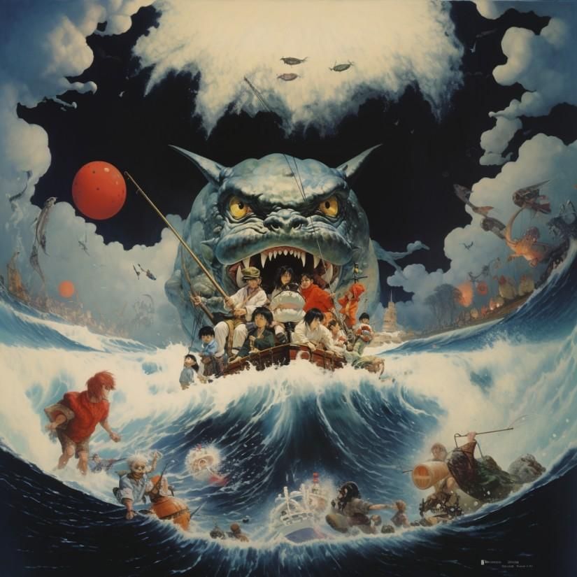 by Paula Rego:: by Hayao Miyazaki::