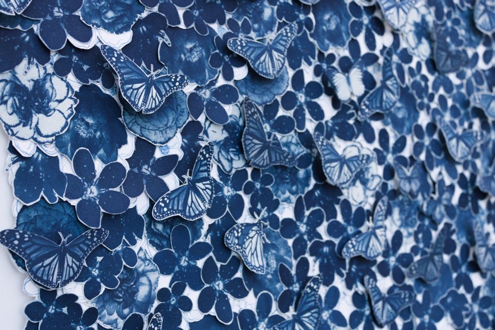 Detail shot of artwork