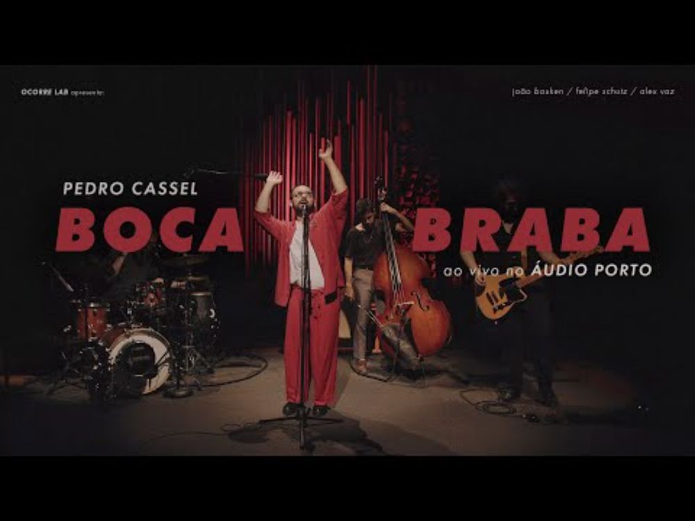 Pedro Cassel - Boca Braba | ao vivo no Audio Porto