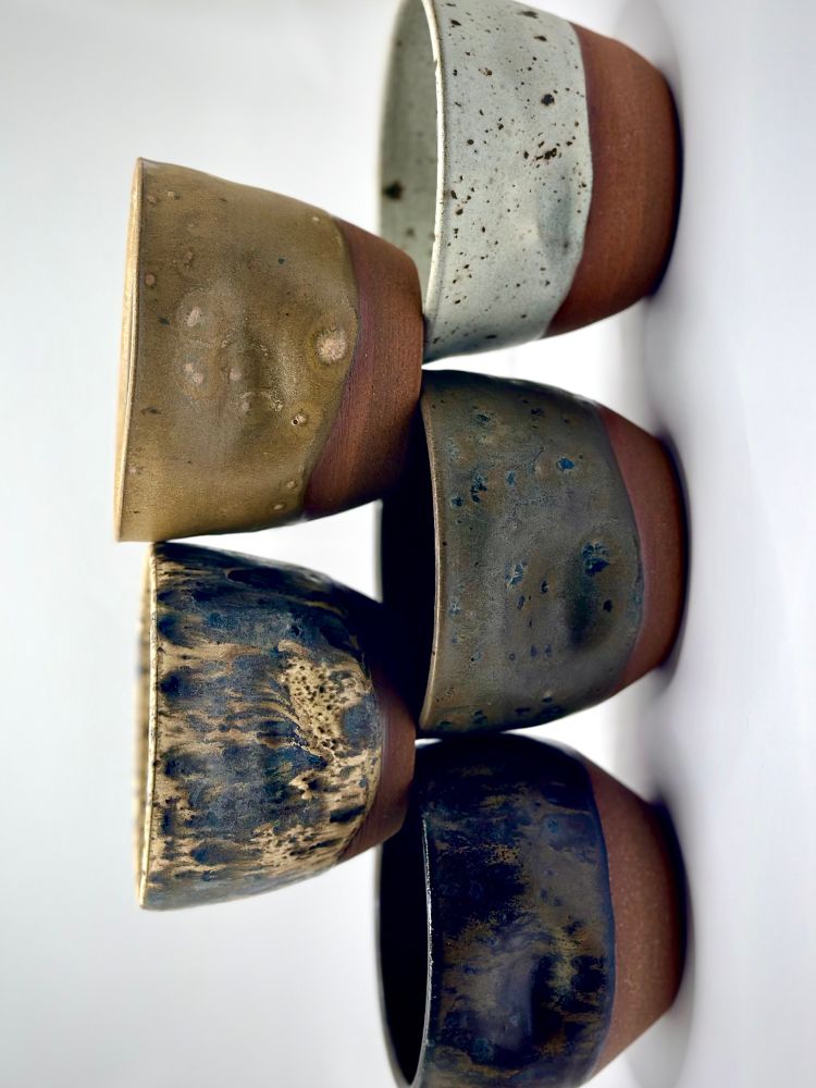 Whiskey thumbprint tumblers 