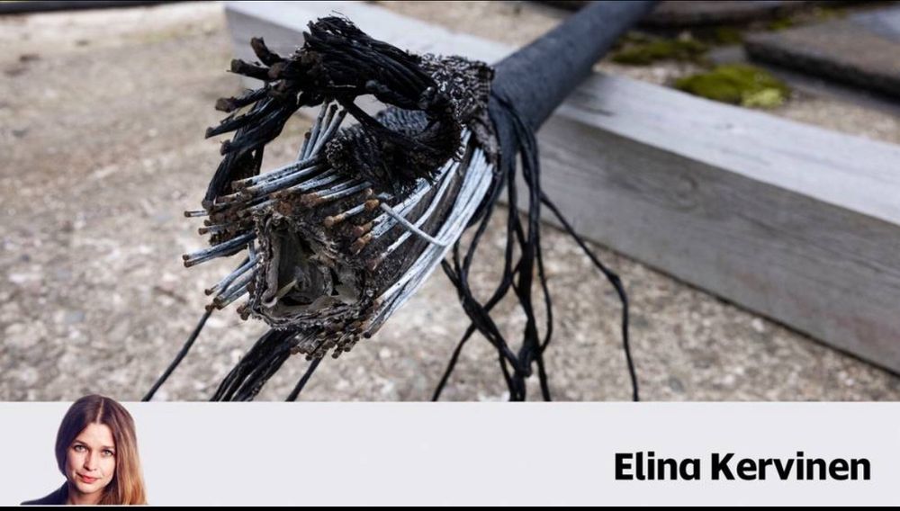 Katkennut tietoliikennekaapeli