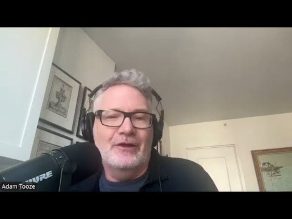 Adam Tooze on approaching history, polycrisis, the contemporary USA, Batman… and many other things