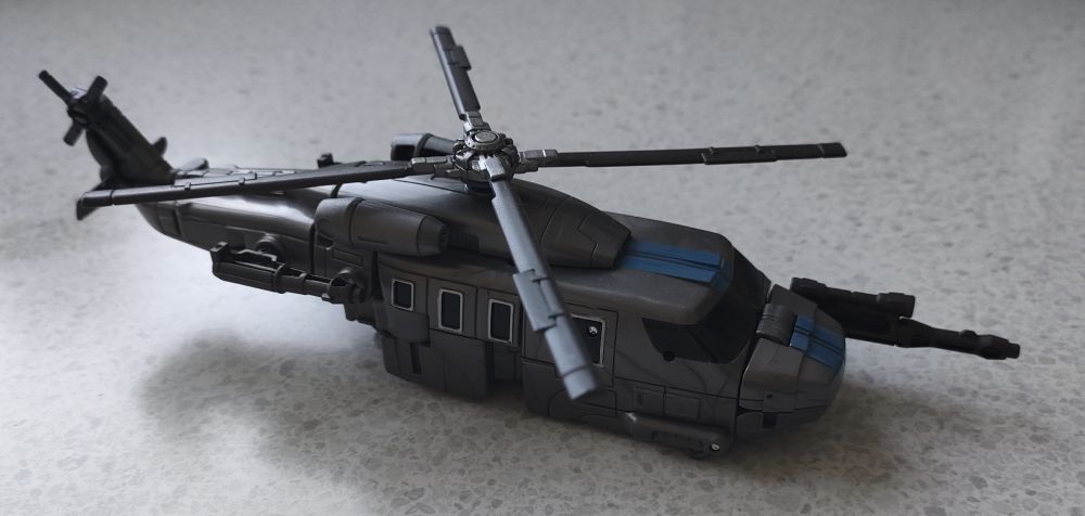 2025 Transformers Vortex, in helicopter mode.