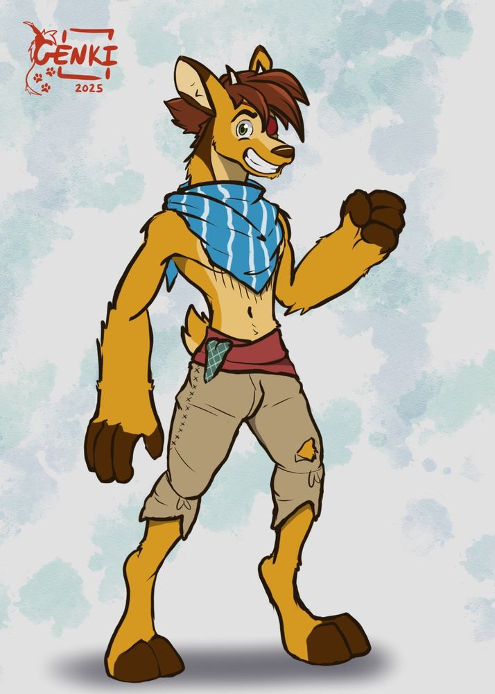 It's Ader, an anthro roe deer from The Hayseed Knight.